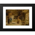 thumbnail image 2 of Sir David Wilkie 14x11 Black Modern Framed Museum Art Print Titled - Sketch For&nbsp;‘A Whisky Still at Lochgilphead’ (1817), 2 of 5