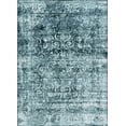 thumbnail image 3 of Transitional 5x8 Area Rug (5'3'' x 7'3'') Oriental Blue, Ecru Living Room Easy to Clean, 3 of 9