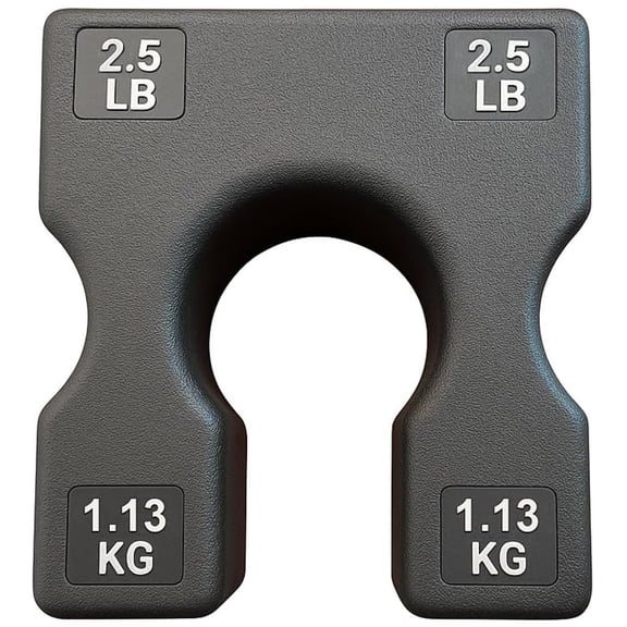2.5 lb Weight Stack Add On – 2.5 Pound Weight Stack Adapter Plate for Home Gym & Exercise Machines