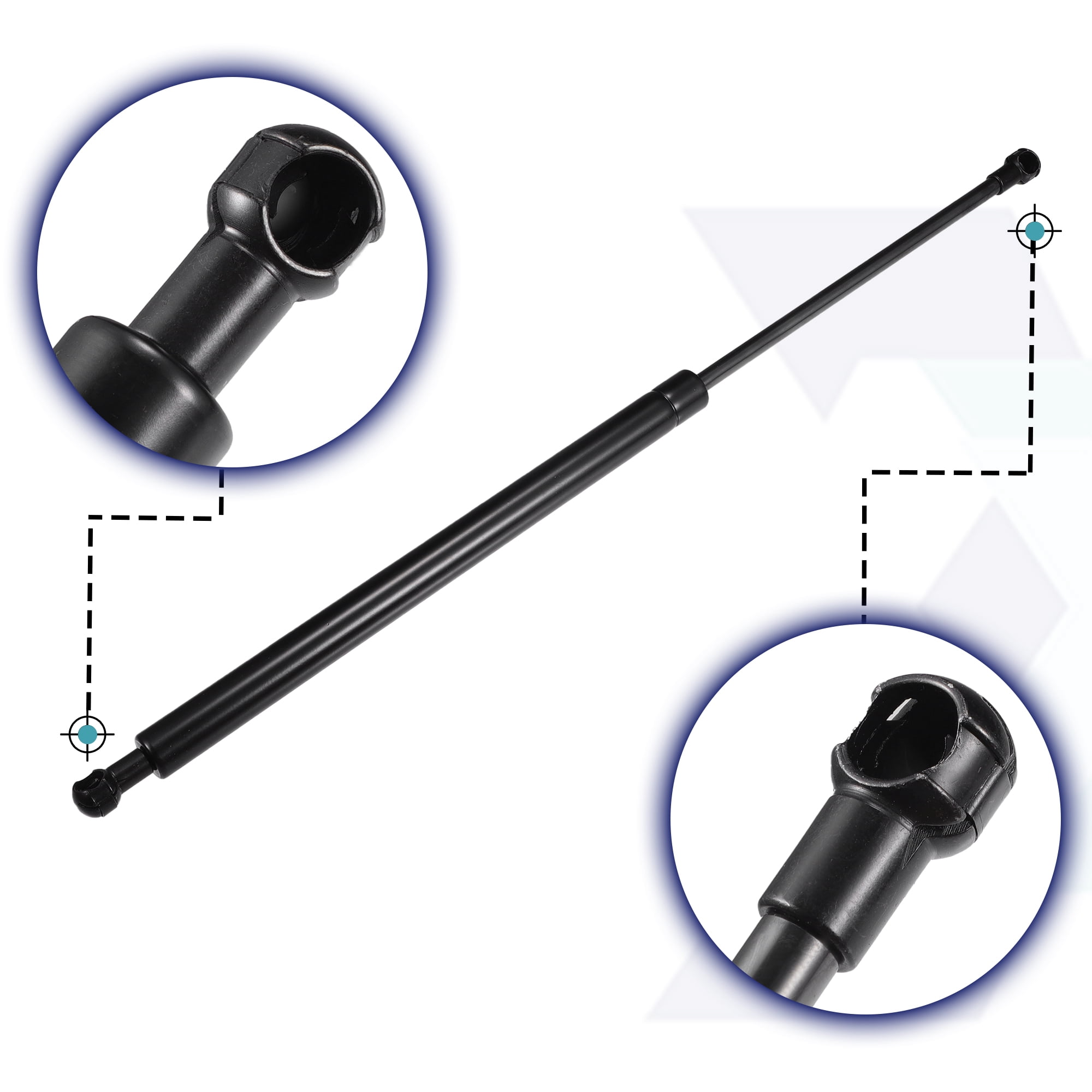 Unique Bargains 2Pcs Rear Hatch Lift Supports Struts for Renault Captur 2013-2019