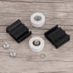 thumbnail image 3 of Halls Greenhouse Door Wheel Replacement Kits - 22mm, 3 of 5