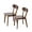 Walnut, variant on QuzyAor Dining Chairs,FAS Grade Solid Oak Wood Frame,for Breakfast Nook,Kitchen,Farmhouse
