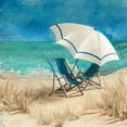 thumbnail image 2 of Robinson, Carol 12x12 White Modern Wood Framed Museum Art Print Titled - Retreat to the Beach II, 2 of 4