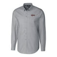 thumbnail image 2 of Men's Cutter & Buck Charcoal Lansing Lugnuts Oxford Stretch Long Sleeve Button-Down Dress Shirt, 2 of 3