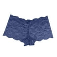 thumbnail image 1 of Elegant Women's Lace Open Panties Plus Size Underwear Delicate Design, 1 of 3
