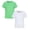White 1PCS & Light Green1 1PCS, variant on 2 Pack Boys Rash Guard Swim Shirt Short Sleeve Swimwear Toddler Kids Youth Rashguard Water Shirts UPF 50 Quick Drying