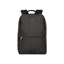 Wenger 14'' Laptop Backpack with Tablet Pocket, Gray, Gray