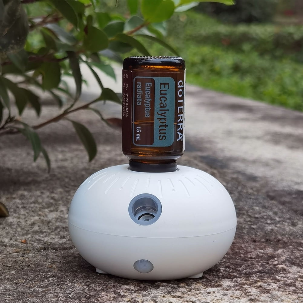 Diffuseur D'huiles Essentielles En Bois Marron – Électrique Et Silencieux