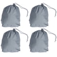thumbnail image 4 of Faucet Frost Protection Cover, Foldable Side Mirror Protective Cover 190T Polyester Taffeta Waterproof 4PCS Durable Universal  For Home Grey, 4 of 8