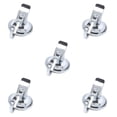 thumbnail image 3 of relayinert Door Hanging Hook Hanger Suction Cup Key Bathrobe Storage Rack Heavy Duty Coat Umbrella Accessory for Kitchen Bedroom Silver 5Set, 3 of 6