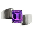 thumbnail image 2 of Tommaso Design� Genuine Amethyst Ring, 2 of 9