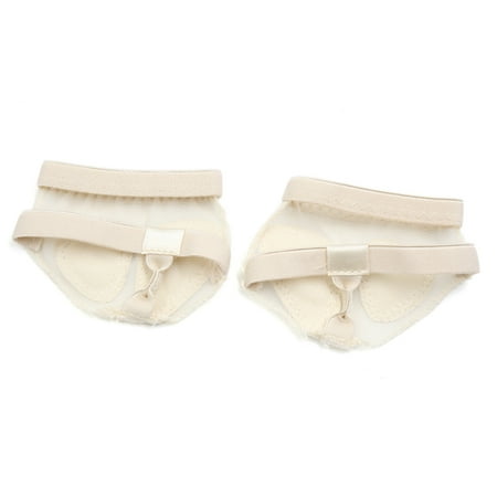 1 Pair Elastic Strip Belly Dance Ballet Dancer Toe Support Pad Forefoot Insole L