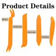 thumbnail image 3 of Pieces Car Tools, Car Trim Removal Tool, Car Interior Door Panel Repair Kit Plastic Tool for Car Radio Audio Dash, Etc., 3 of 5