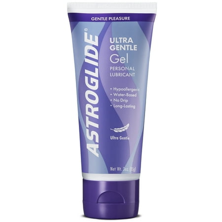 Astroglide Gel - (2 pack) Astroglide Ultra Gentle Personal Water Based Lubricant Gel - 3 oz
