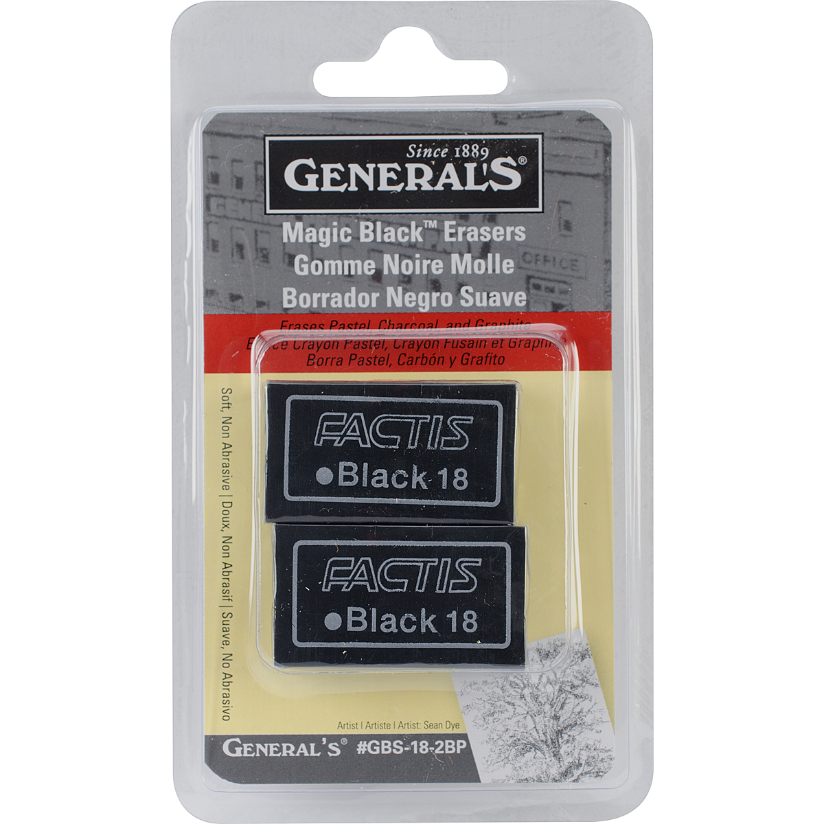 Magic Black Erasers 2/Pkg Walmart Canada