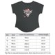 thumbnail image 3 of Camiseta estampada informal para mujer, camisetas para niñas con cuello redondo, camisetas transpirables de verano, Top de manga corta para compras de senderismo SG Yinane Camiseta para mujer, 3 of 8