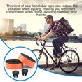 thumbnail image 3 of 2Pieces/Box Bike Handlebar Wraps Anti-slip Elastic Biking Elastic Bicycle Tape Self Adhesive Lightweight Cycling Riding Protection Belt Orange, 3 of 9