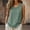 Mint Green, variant on FengLS Tank Tops for Women Summer Round Neck T-Shirts Pleats Cotton-Linen Solid Color Sleeveless Basic Tees Fashion Clothing