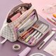 thumbnail image 3 of Estuche para lápices de gran capacidad: adorable bolsa de almacenamiento para lápices para útiles escolares para niños, ¡regalo perfecto para niños y niñas!, 3 of 6