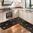 thumbnail image 3 of Kitchen Rugs Sets Of 2,Paw Print Anti Fatigue Kitchen Mat Rugs Non Slip Washable,Decorative Kitchen Floor Mats for Kitchen,Sink,Laundry,17"x47"+17"x47", 3 of 5