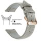 thumbnail image 1 of Correas de reloj de liberación rápida de 18mm, 20mm, 22mm, banda de reloj de cuero genuino de ganancia superior, se adapta a Samsung Galaxy Watch, Garmin Huawei Watch, 1 of 4