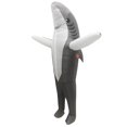 thumbnail image 1 of Disfraz de tiburón inflable Halloween Cosplay Carnaval Fiesta Navidad Disfraces Traje Adulto-Dontodent Kuyhfg Sin marca, 1 of 5