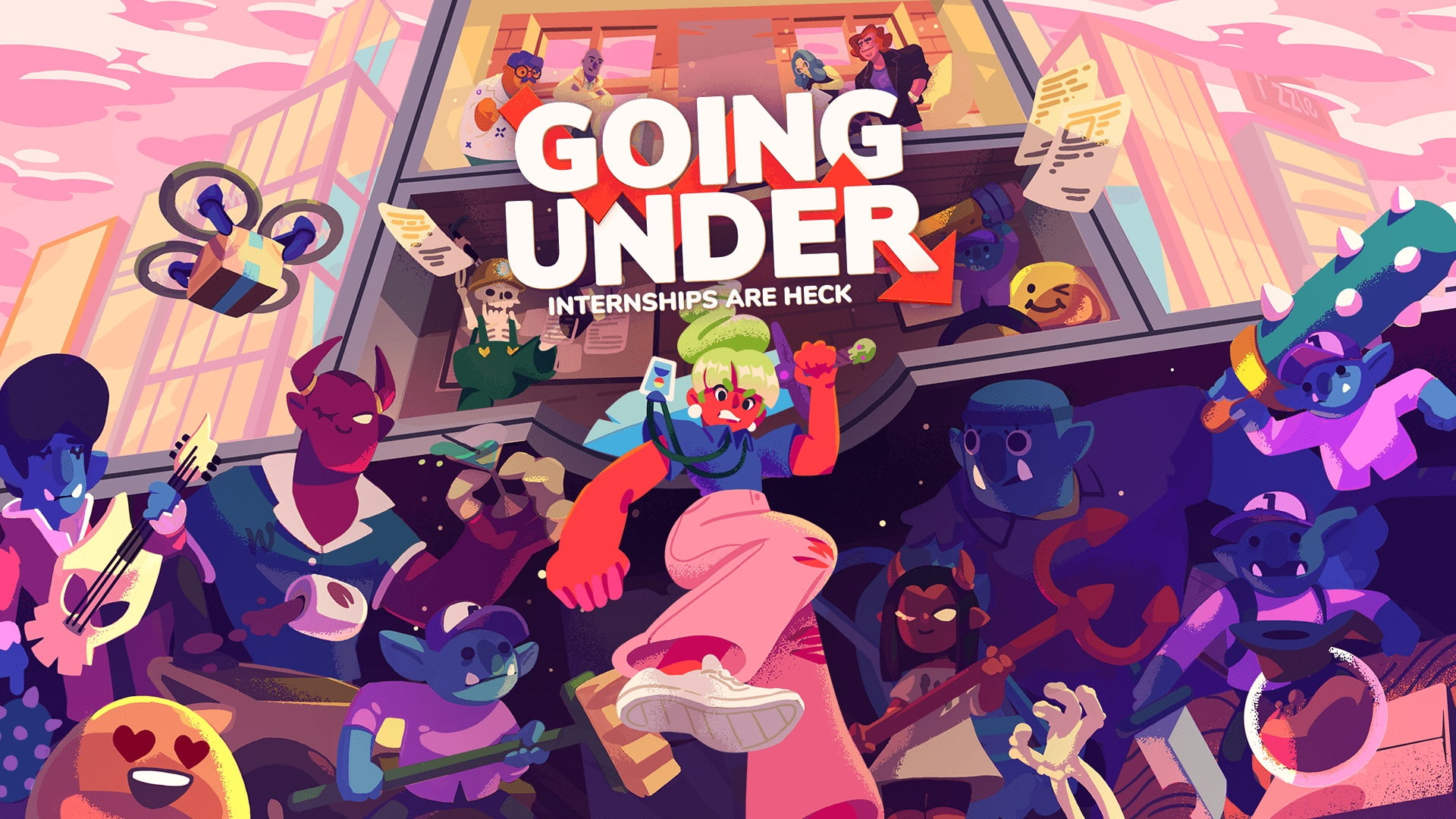 Going Under, Team 17 Digital, Nintendo Switch, [Digital Download], 67221