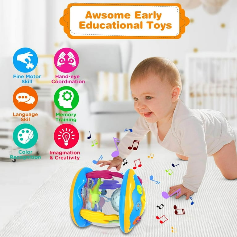 Kid Odyssey Baby Toys 6-12 Months, in Learning Crawling Toy