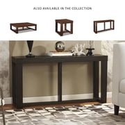 Signature Design by Ashley Contemporary Watson Sofa/Console Table Dark Brown