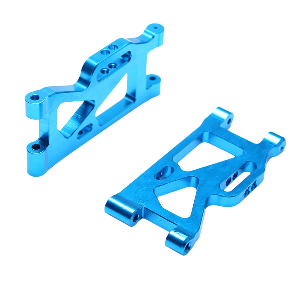Metal Front Swing Arm Metal Rear Swing Arm for WLtoys 144001 1/14 RC Car Blue 