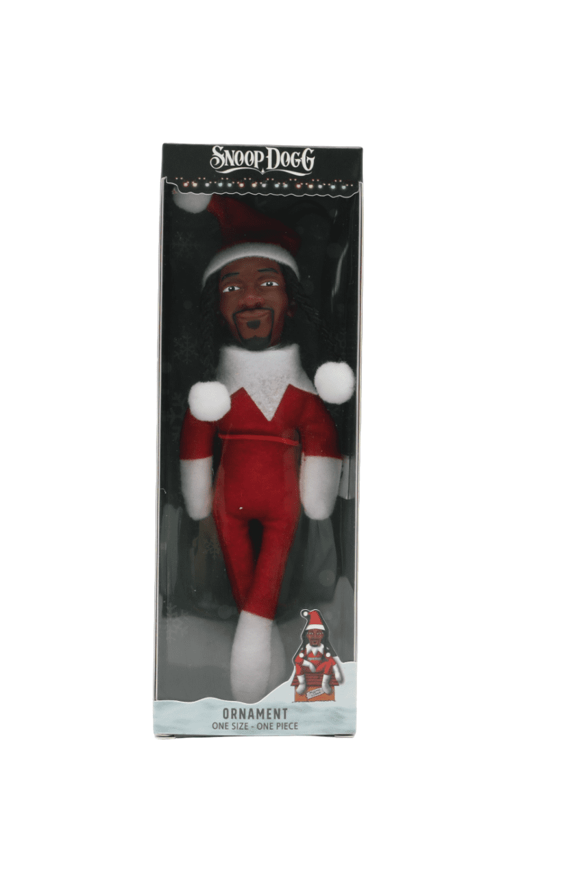 Snoop Dogg Snoop On The Stoop Plush Ornament, 4"