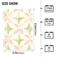 thumbnail image 2 of FORMRS 1-Subject Spiral Notebook 8" x 5" College Ruled 60 Refillable Sheet A5 Hard Cover, 2 Pack, Pastel Pink Geometric, 2 of 7