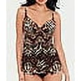 thumbnail image 4 of Miraclesuit womens 	 Gala Tankini, 10, Black, 4 of 6