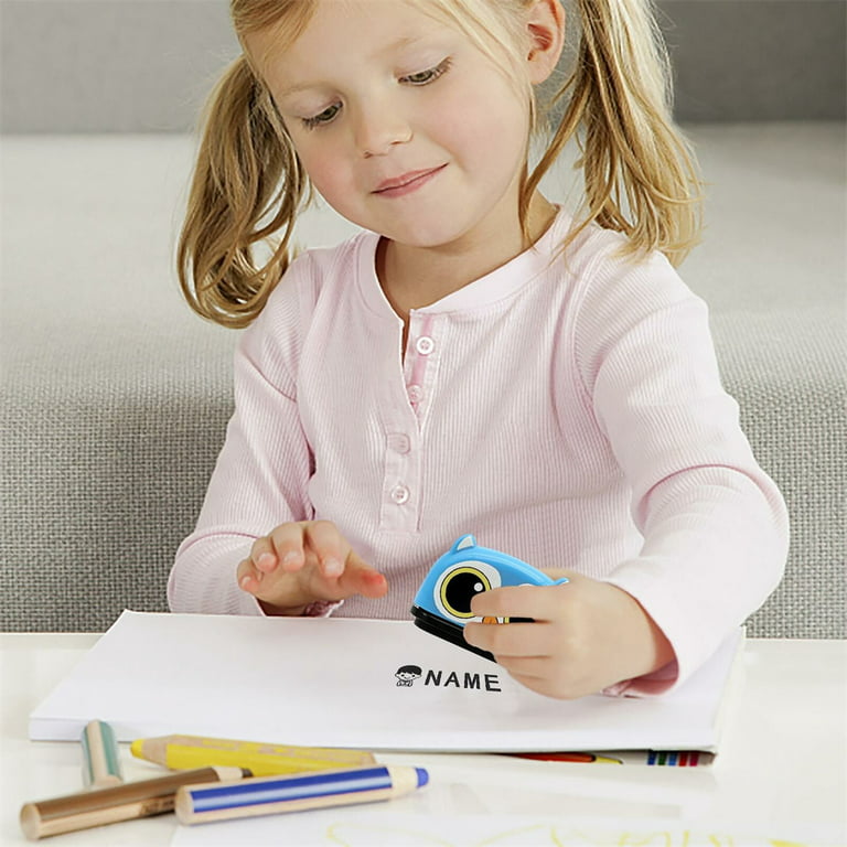 Custom Name Seals Stamp for Baby Teachers Kids Children's Clothing