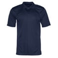 thumbnail image 2 of Mens Polo Button Shirt Short Sleeve Dry-Fit Sports Tennis Comfortable White 3XL, 2 of 2