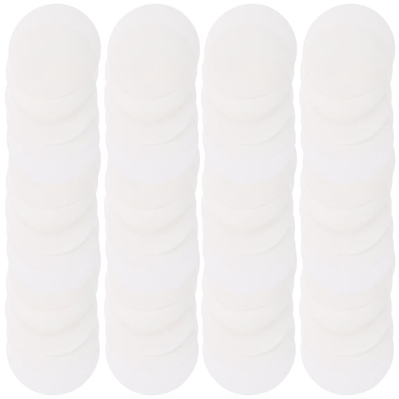 Milisten 100 PCS Coffee Filters for Filter Paper Laboratory Supplies Size 2 White
