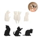 thumbnail image 3 of Marca De Copa De Vino De Gatito, Marcadores De Copa De Vino De Meow, Reconocedor De Copa De Vino De Gato Con Ranura Para Tarjeta, Bolsa De Té Colgante Para Bar De Fiesta En Casa Inevent HA016416-00, 3 of 7
