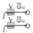 thumbnail image 1 of SOPOTUTU 2Pcs Stainless Steel Counter Weight for Bbq Rotisserie Spit Rods and Roasting Rack Accessories, 1 of 8