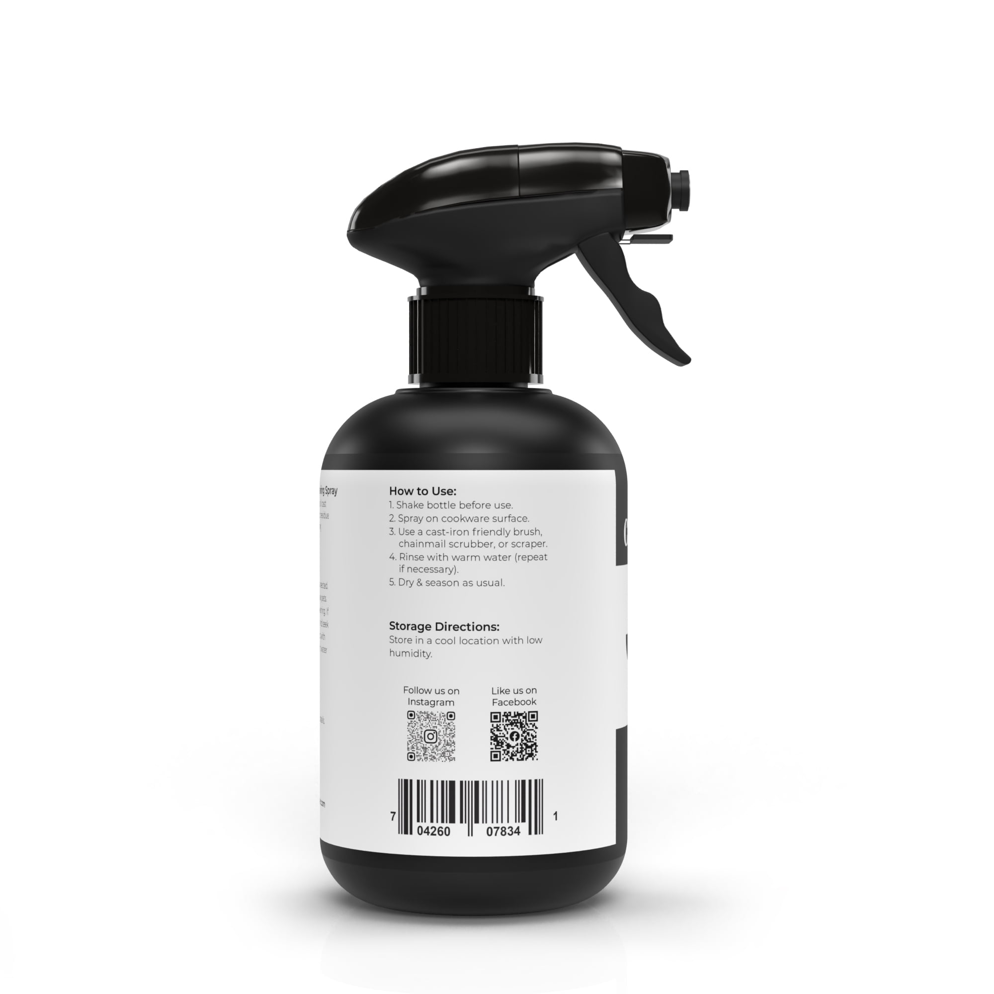 IRONBUTTER Cast Iron Soap Spray (12 Fl oz) 100% All Natural Ingredients (2 pack)