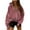 Pink, variant on Qulqfy Women's Zip-Up Hoodies Dressy Fall 2025 Winter Office Rave Sweatshirts Army Green Tops for Women L