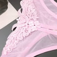 thumbnail image 4 of Womens Lace G-String Panties Pendant Pearl Beads Cheeky Underwear Cutout V-Strings Cute Lingerie for Women Sex T Pants, 4 of 7