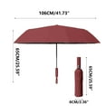 thumbnail image 4 of DAILIHIVE Wind Resistant Umbrella,Umbrella,Fully Automatic Rotatable Umbrella Foldable Glue Sunscreen Umbrella,Automatic Opening And Closing Outdoor Protection And Sun Protection, 4 of 7