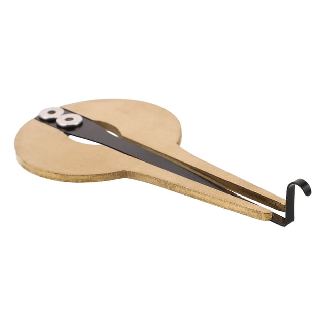 USHOBE Portable Mouth Harp Metal Musical Instrument Golden 1Set For Beginners Music Teaching