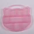 thumbnail image 1 of 1PCS Hello Kitty Storage Box Accessoires Necklace Earring Pills Organizer Jewelry Nail Beads Plastic Pink White Rhinestone Gift, 1 of 1