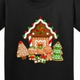 thumbnail image 4 of Inktastic Gingerbread House Christmas Youth T-Shirt, 4 of 5