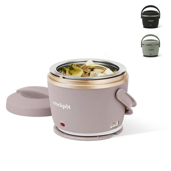 Crock-Pot Electric Lunch Box, Portable Food Warmer for On-the-Go, 20-Ounce