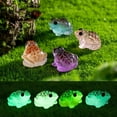 thumbnail image 5 of TaTaai 2Pcs Frog Micro Tiny Dollhouse Figurines Hand Painted Animals Collectible Small Gift Home Garden Decor, 5 of 6