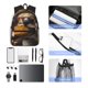 thumbnail image 4 of Fotbe Modern Funny Duck Mochila Ligera Casual para Laptop para Hombres y Mujeres, Mochila Impermeable de Uso Diario, Mochila para Universidad, 4 of 6