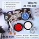 thumbnail image 3 of Kit de pintura facial UCANBE con la bandera de EE. UU., rojo, blanco y azul, Joker, 3 of 7