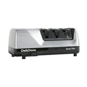 Chef'sChoice Model 15XV Professional Electric Knife Sharpener, 3-Stage 15-Degree Trizor, in Brushed Metal (0101508)